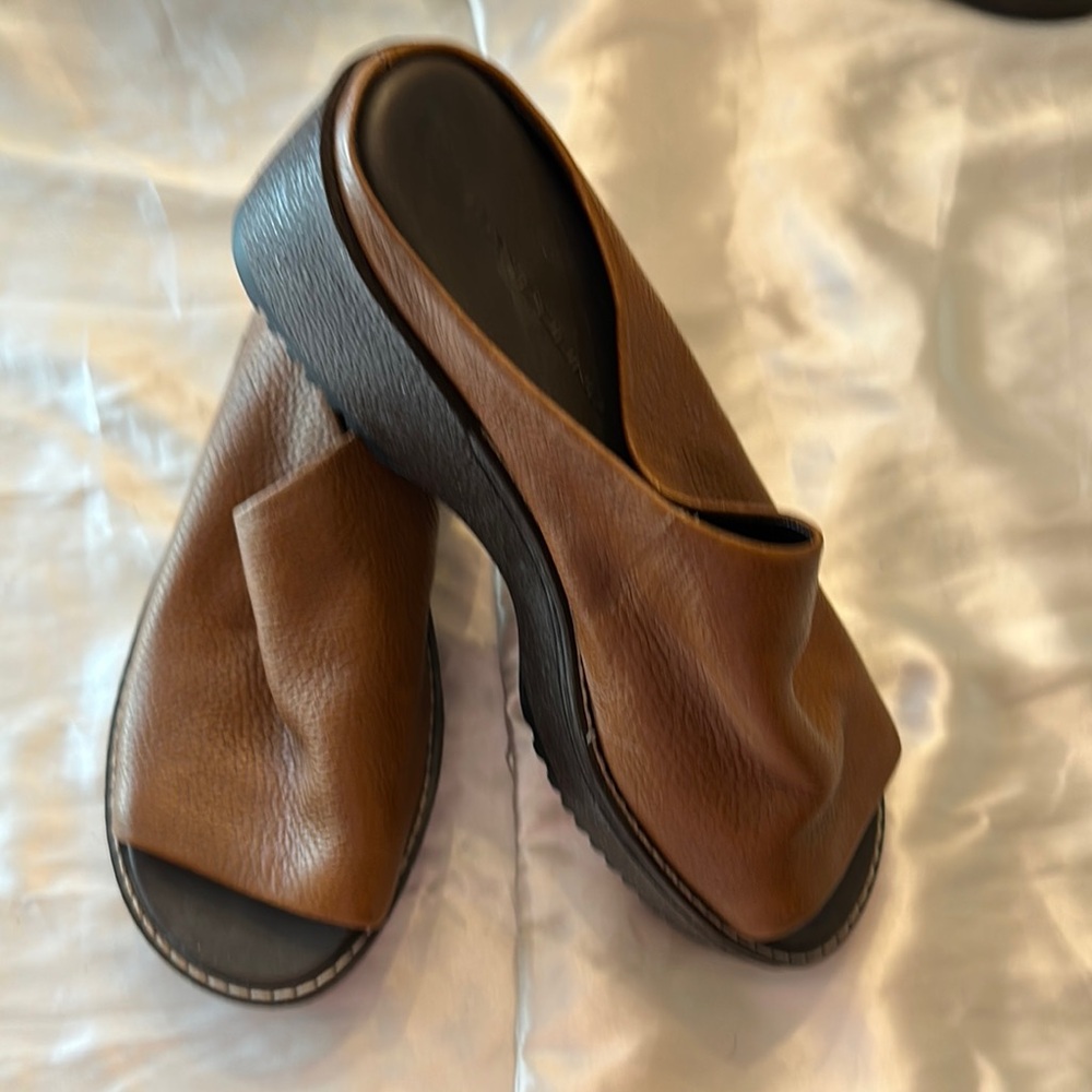 Bandolino Brown Mules